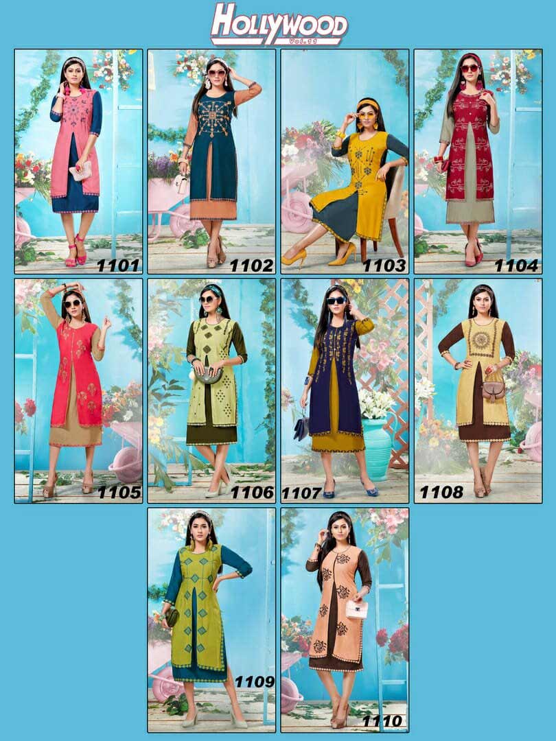 Kalakari Hoolywood Vol-11 Kurti Set Manufacturer Kalakari Hoolywood Vol-11 Kurti Set Manufacturer